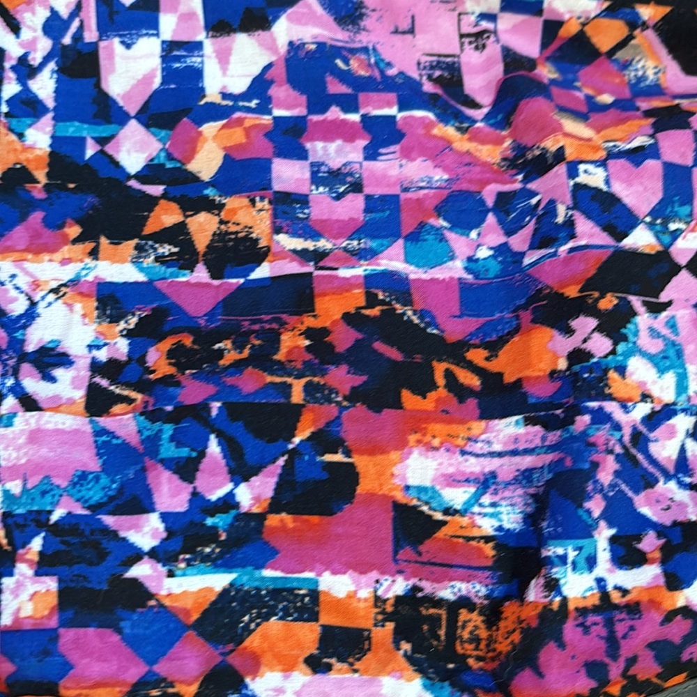 Title Nine Xs Geometric Pixel Pattern Nimblene Sk… - image 6